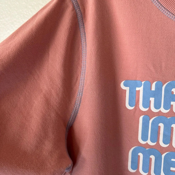 SHANIA TWAIN “That Don’t Impress Me Much” Large Blush Sweatshirt BNWT - Picture 5 of 8